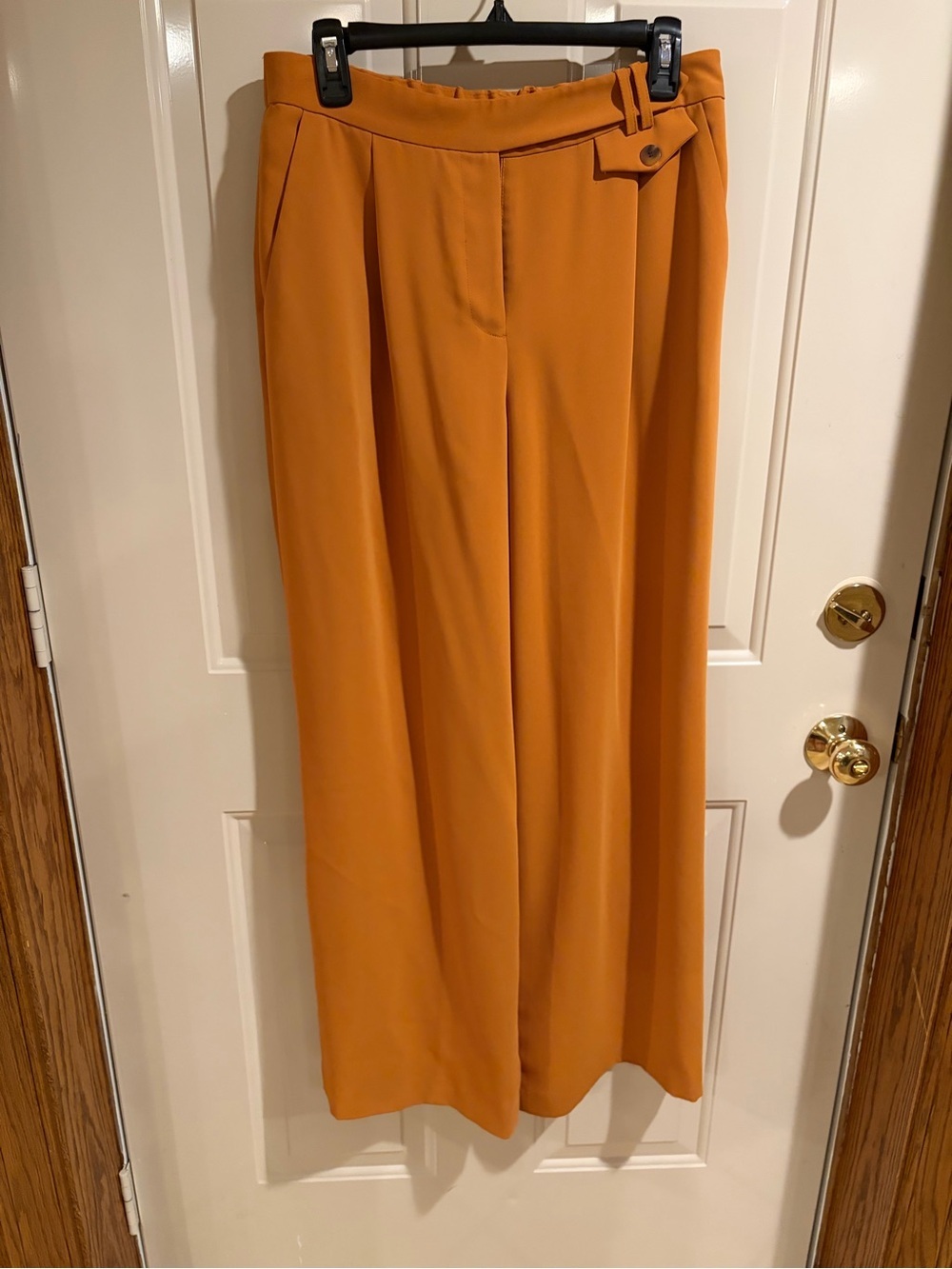 Gianni Bini Mustard Wide Leg Trouser Pants Size 6